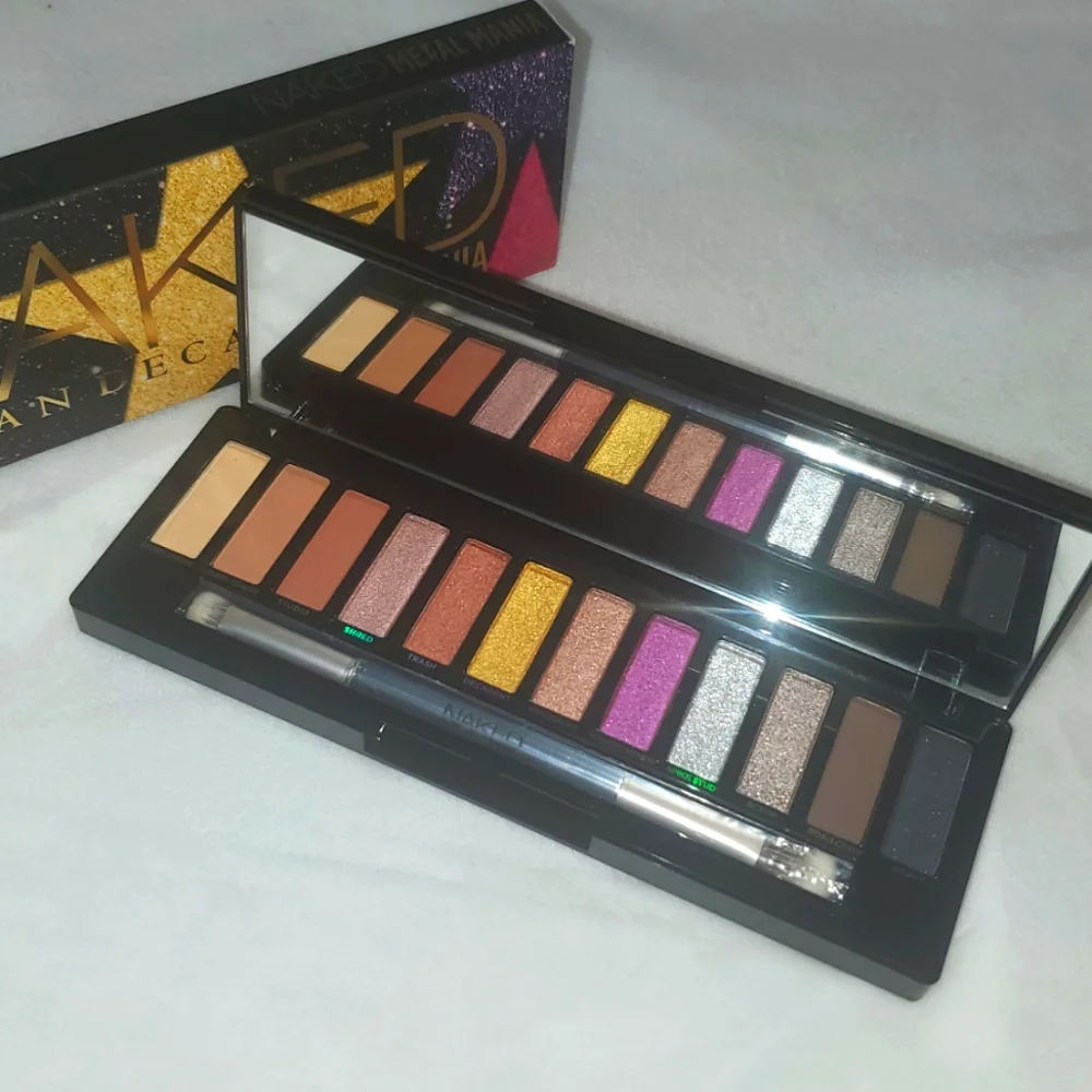 NIB Urban Decay Naked METAL MANIA Eyeshadow Palette
